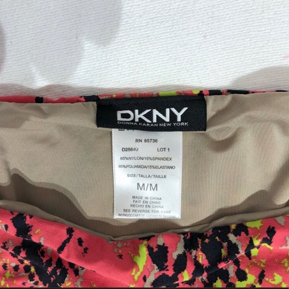 DKNY bikini in snakeskin print with vibrant colors - Picture 10 of 10
